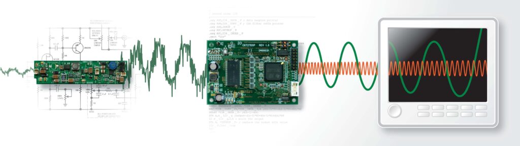 アナログ・デジタル信号処理の受託開発イメージ