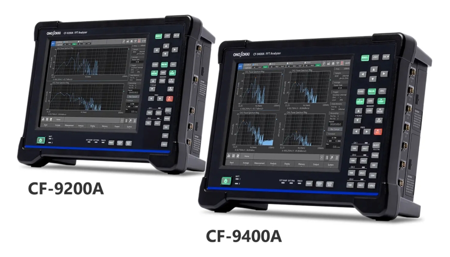 ポータブルFFTアナライザ　CF-9200A, CF-9400A