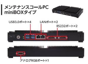 メンテナンスコールＰＣ　オプション２