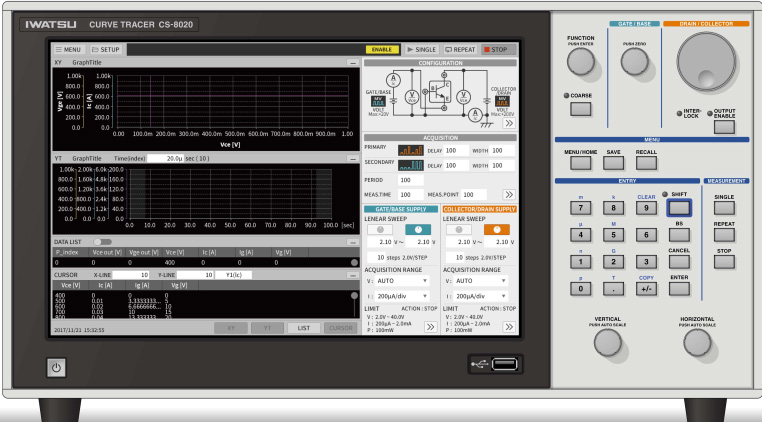 半導体カーブトレーサ CS-8000シリーズ