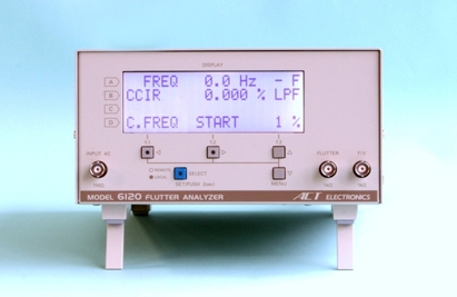 広帯域フラッタアナライザ MODEL6120