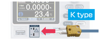 PPXシリーズ　温度測定機能イメージ