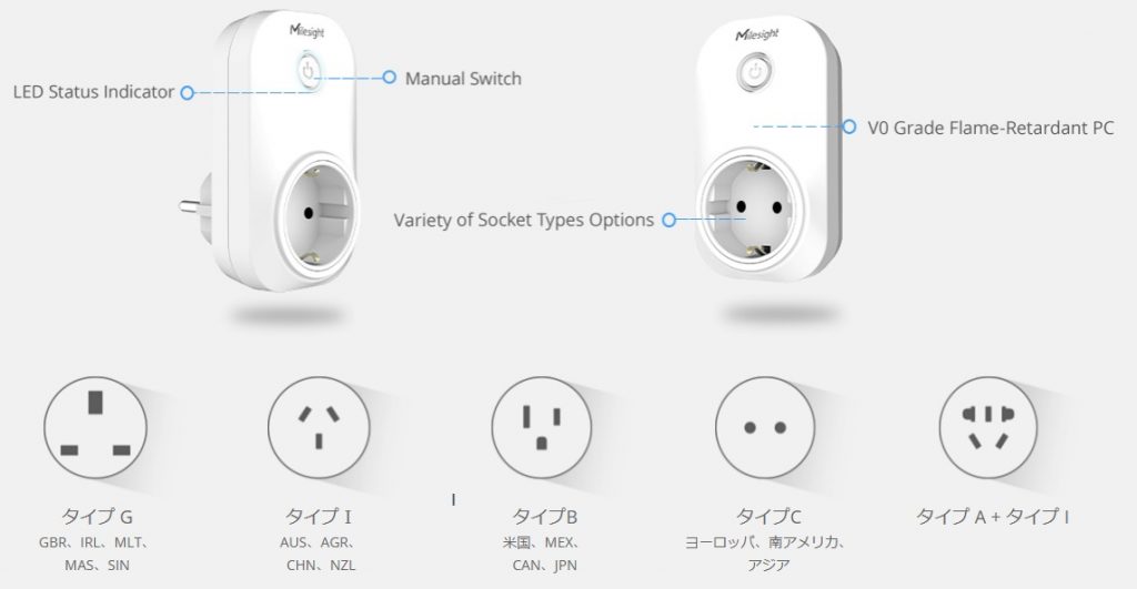 スマートポータブルソケットWS523