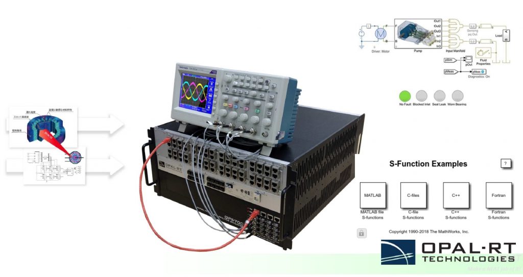 MATLAB Simulinkベース オシロ対応多チャンネルHILS