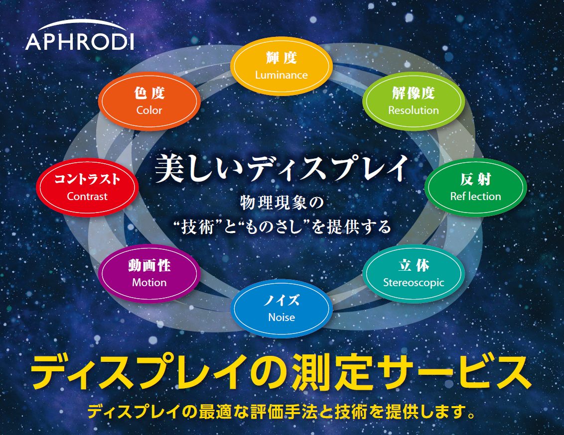 ディスプレイ受託測定サービス