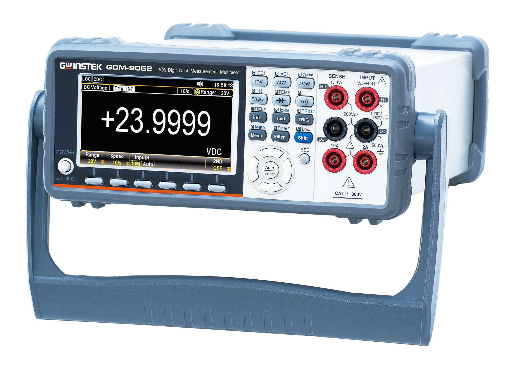 希少 GWINSTEK 6.5桁 デュアル ディスプレイマルチメーター 動作良好 GDM-9052.png