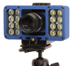 カメラ一体型の高輝度LED