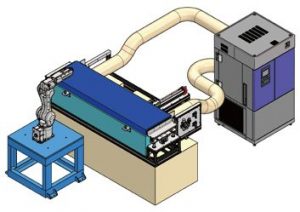 温度特性検査を自動化した生産ライン向けの設備