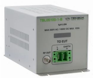 ラインインピーダンス安定化ネットワーク（LISN）5µH　TBL05100-1-B