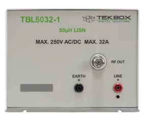 ラインインピーダンス安定化ネットワーク（LISN）50µH　TBL5032-1